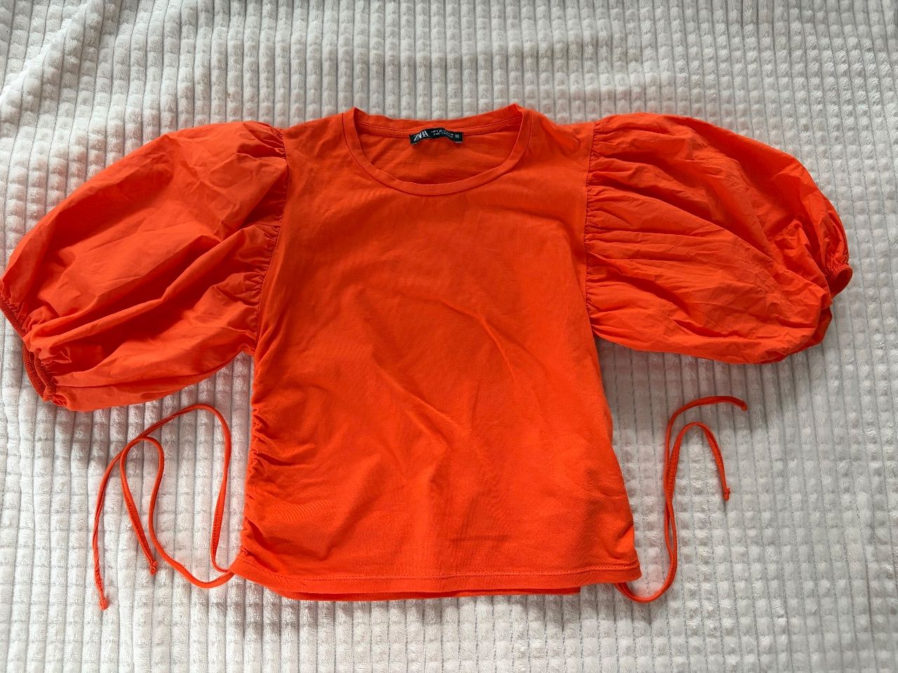 Zara Zara Bluse neonorange S Size S