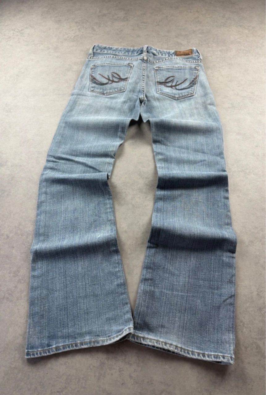 Vintage dressing  Vintage Bootcut Express Stella Bootleg Jeans Blau Gr. 8 M / W30 L30 - Y2K Flared Size M