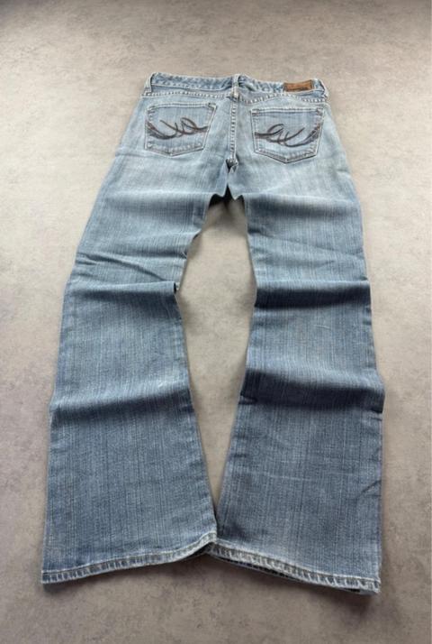 Vintage dressing Vintage Bootcut Express Stella Bootleg Jeans Blau Gr. 8 M / W30 L30 - Y2K Flared Size M