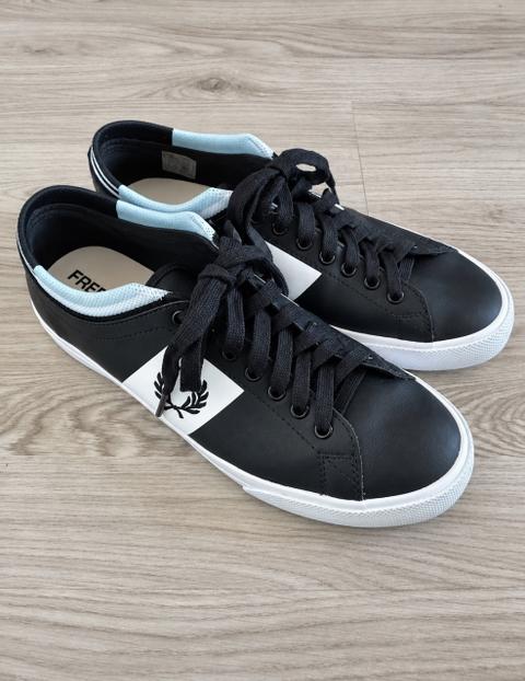 Fred Perry Fred Perry Leder-Sneaker | Navy Blau | Gr. 39 | Top Zustand Size 39