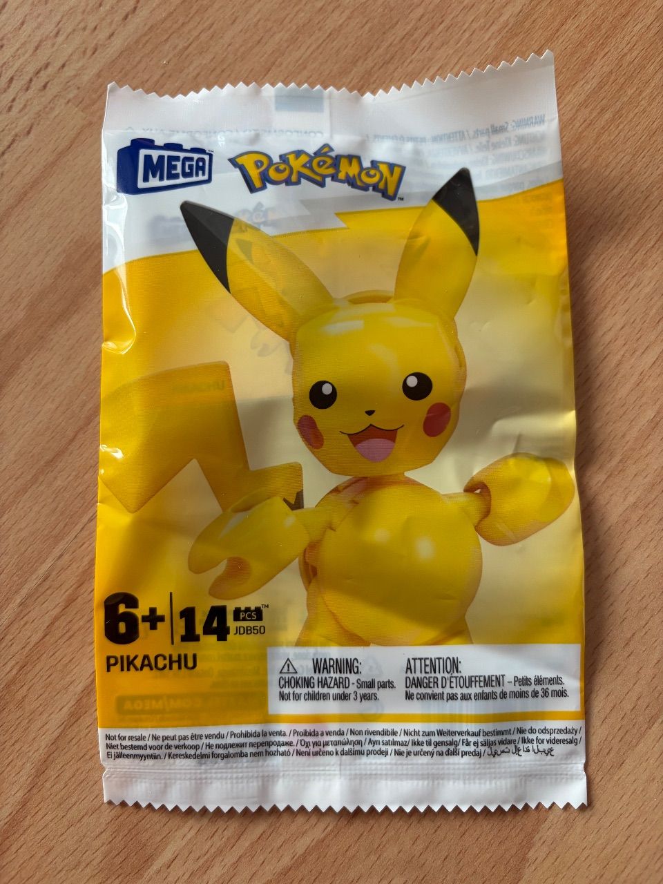 Mega/Lego Pikachu Figur Neu und OVP 