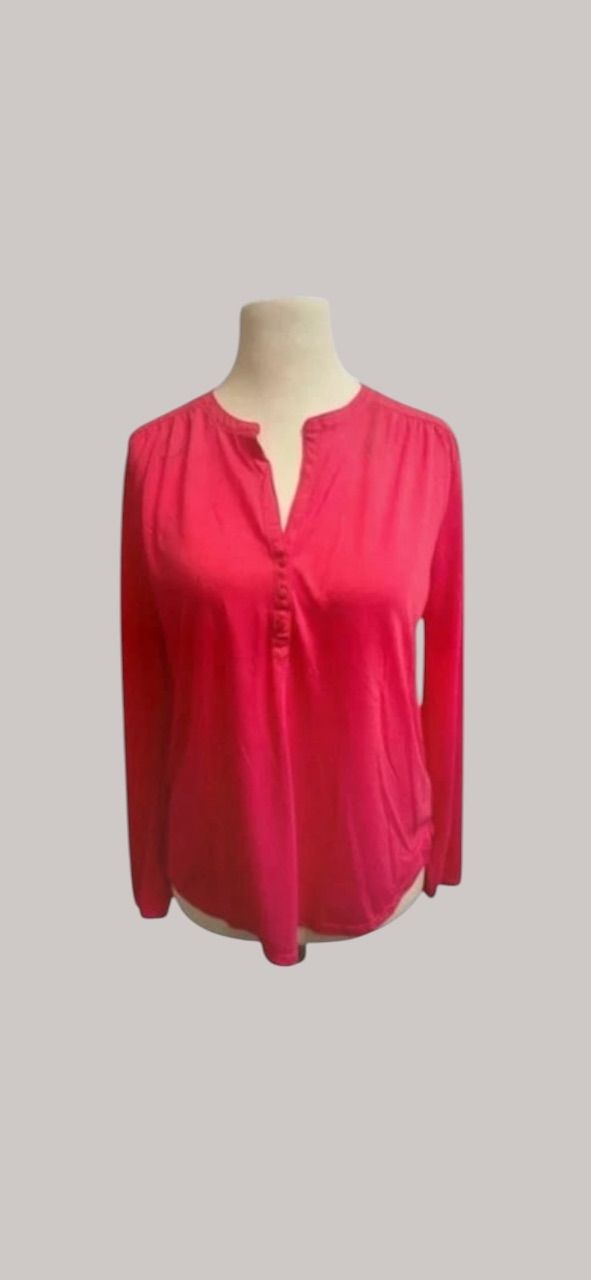 H&M H&M Shirtbluse Pink Gr. M Langarm Neu mit Etikett Size M