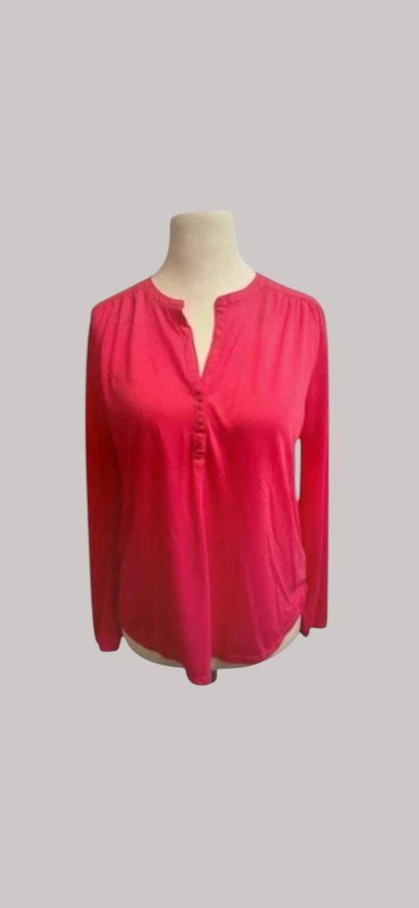 H&M Shirtbluse Pink Gr. M Langarm Neu mit Etikett