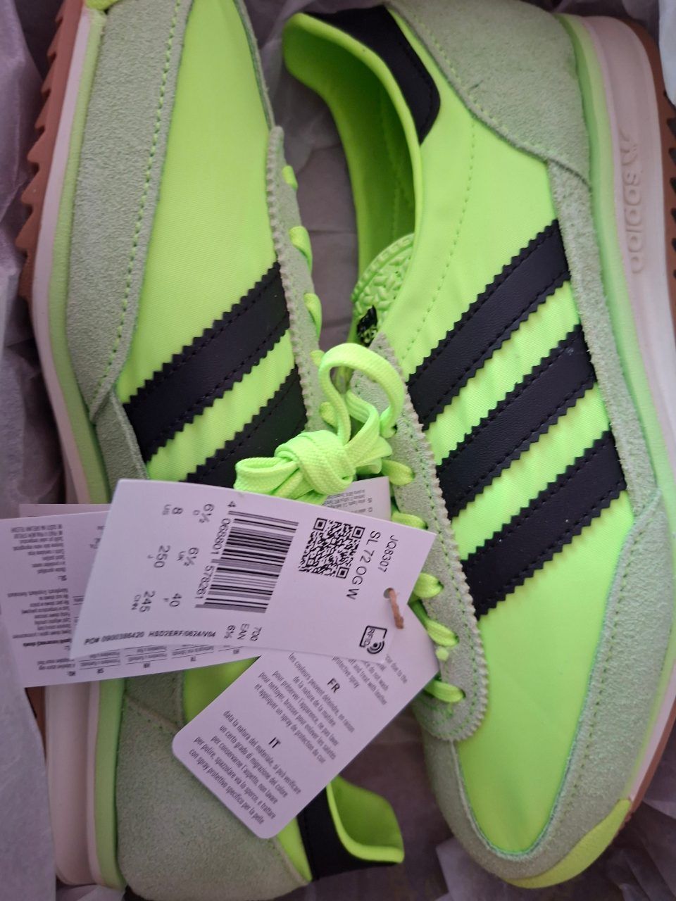 Adidas Adidas SL 72 mintgrün Size 40