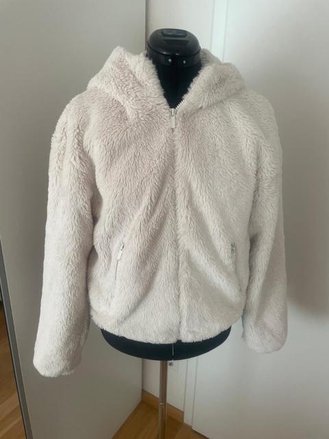 Primark Primark Crop Jacke Teddyjacke Plüschjacke beige Gr. 32/34 2XS Size XXS