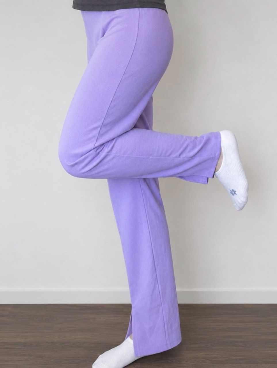 Shein Fliederfarbene Stoffhose Shein größe XS Size XS