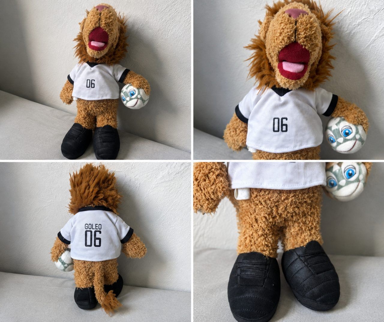Goleo Goleo Fußball Maskottchen 2006 Kuscheltier