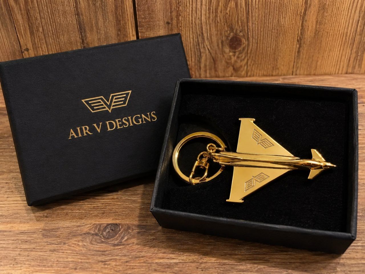 Air V Design Air V Design Eurofighter Anhänger Golden