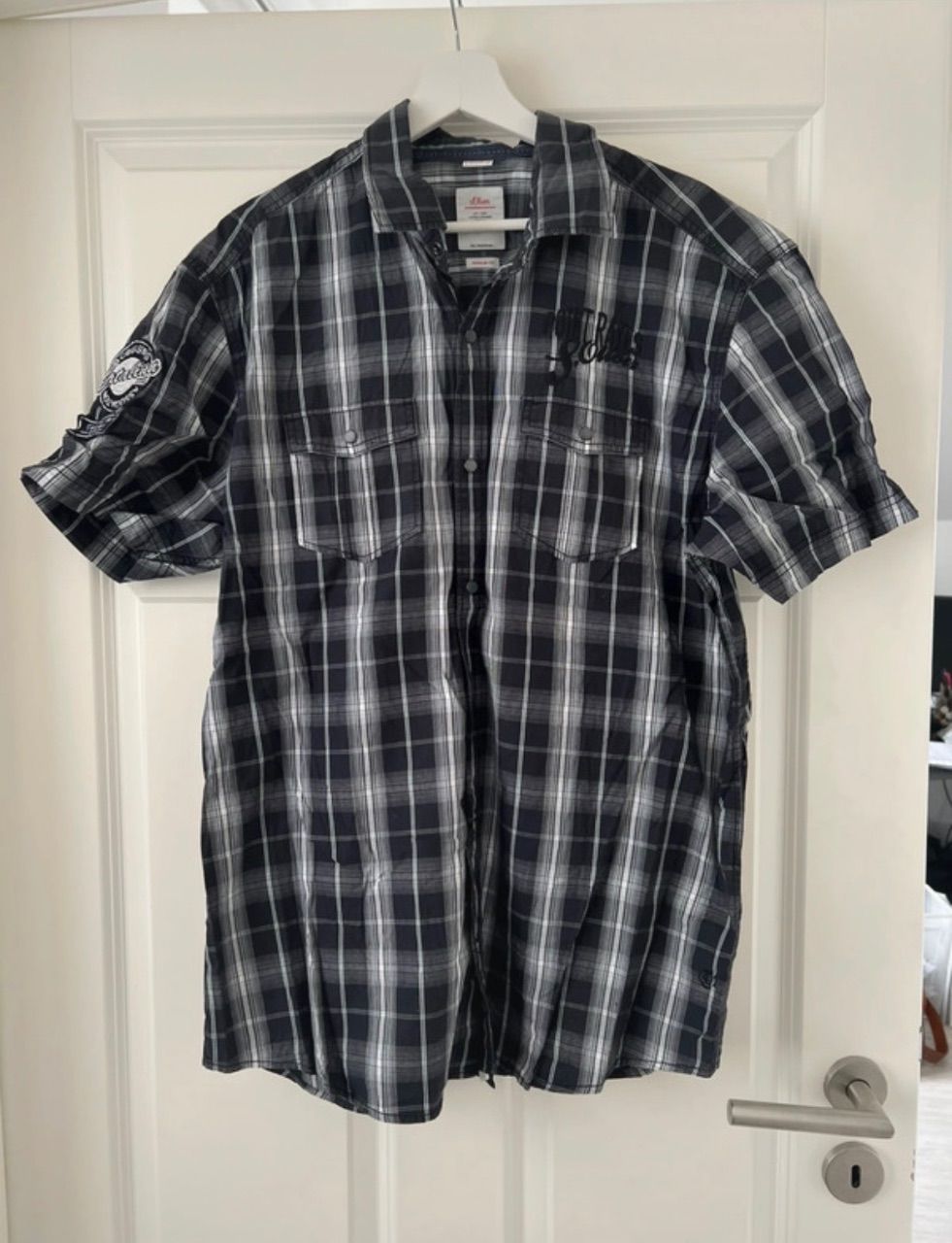 S.Oliver  Hemd Herren Kurzarm  Size XL