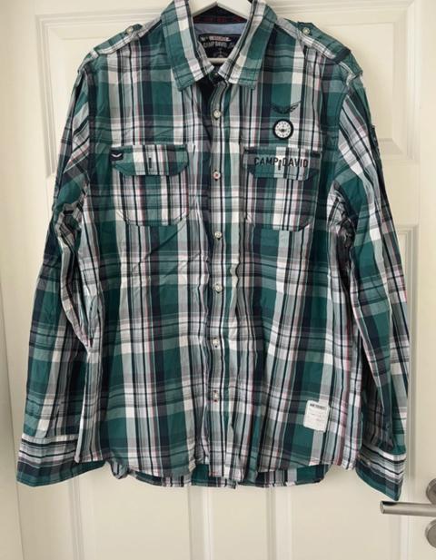 Camp David Herren Hemd Camp David Size XL