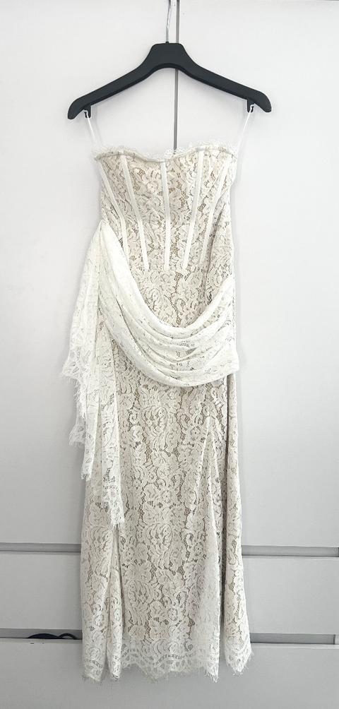 Cider Wunderschönes weißes Abendkleid von Cider – Größe S Size S