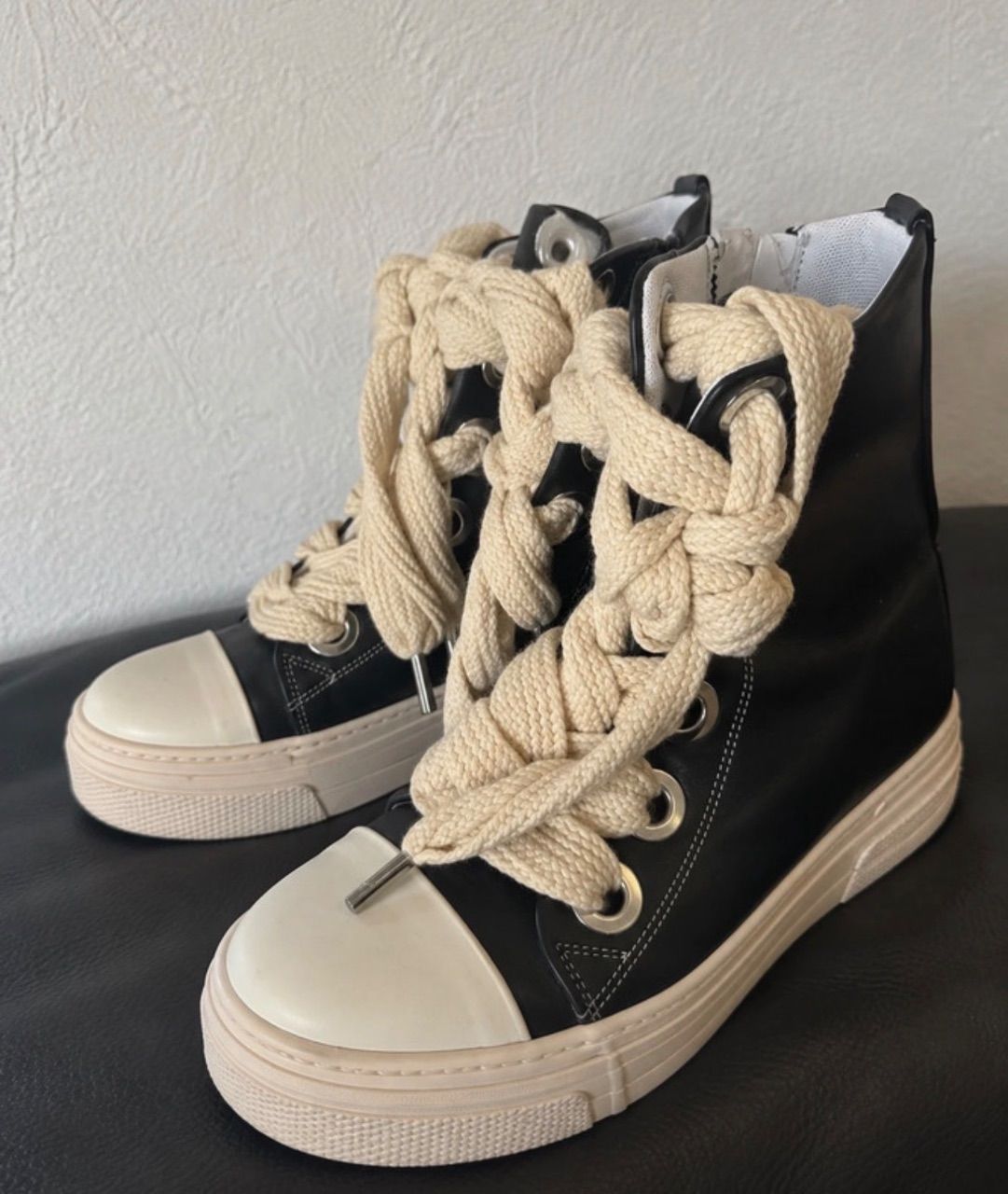 Christian Zertore Cristian Zerotre Calipso 300 Platform Sneaker Schwarz Size 40