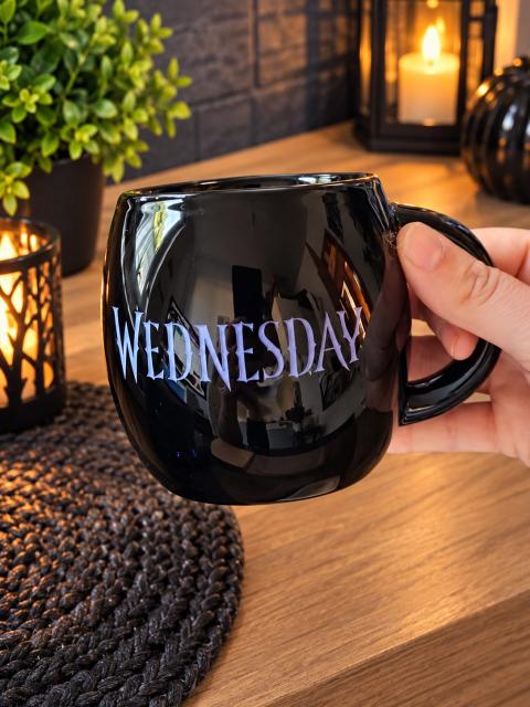Wednesday Tasse – schwarz – NEU 🖤
