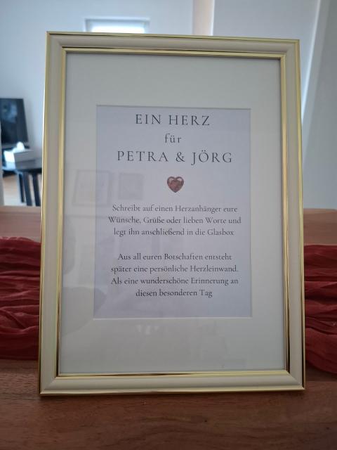 Bilderrahmen Creme Gold 24 x 32,5 cm – Hochzeit Deko Vintage ✨