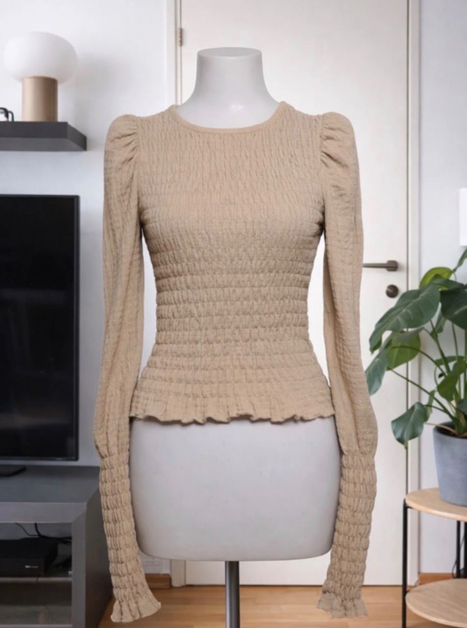 Gina Tricot Gina Tricot langarm mit Puffärmeln Size S