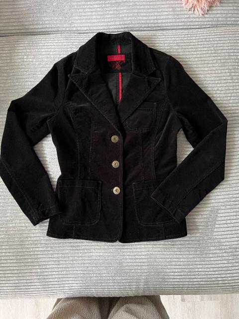 Street One Originaler Vintage Y2K taillierter Kord Blazer Size XS