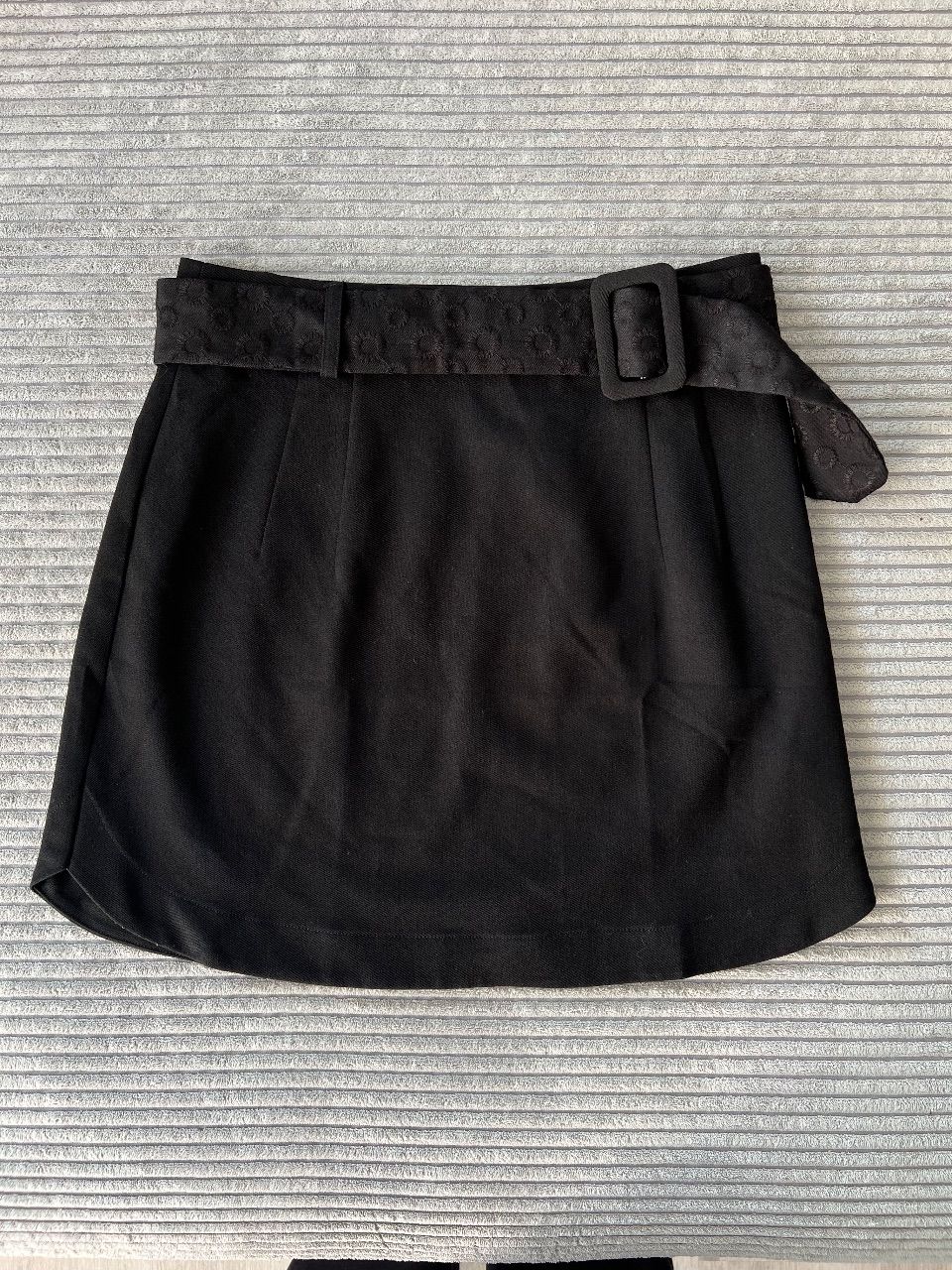 Desigual  Schwarzer Minirock mit Gürtel  Size XS