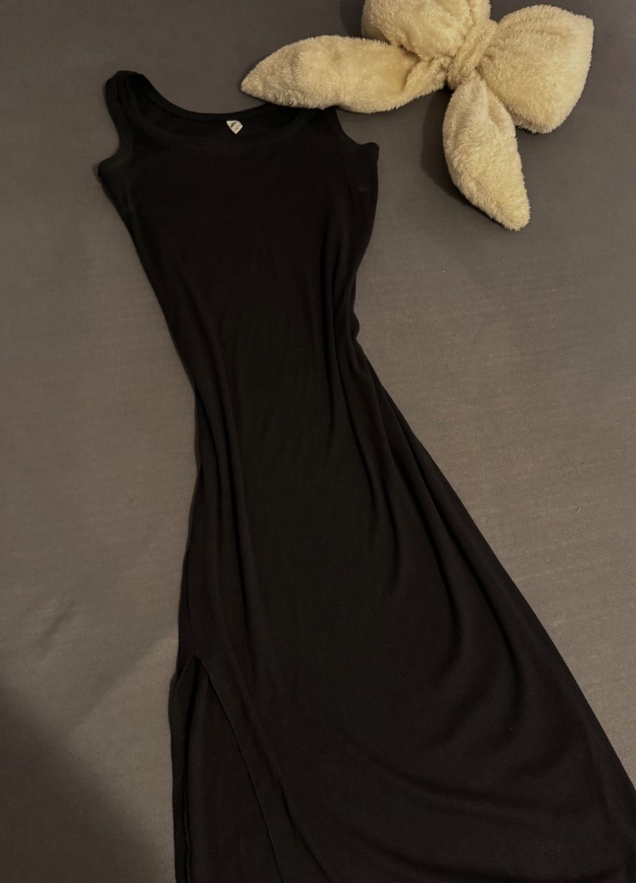 TAKKO Fashion Figurbetontes Kleid- Schwarz Size M