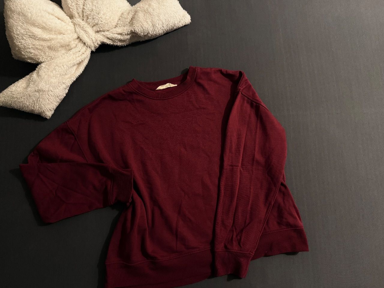 Primark Pullover in Weinrot  Size M