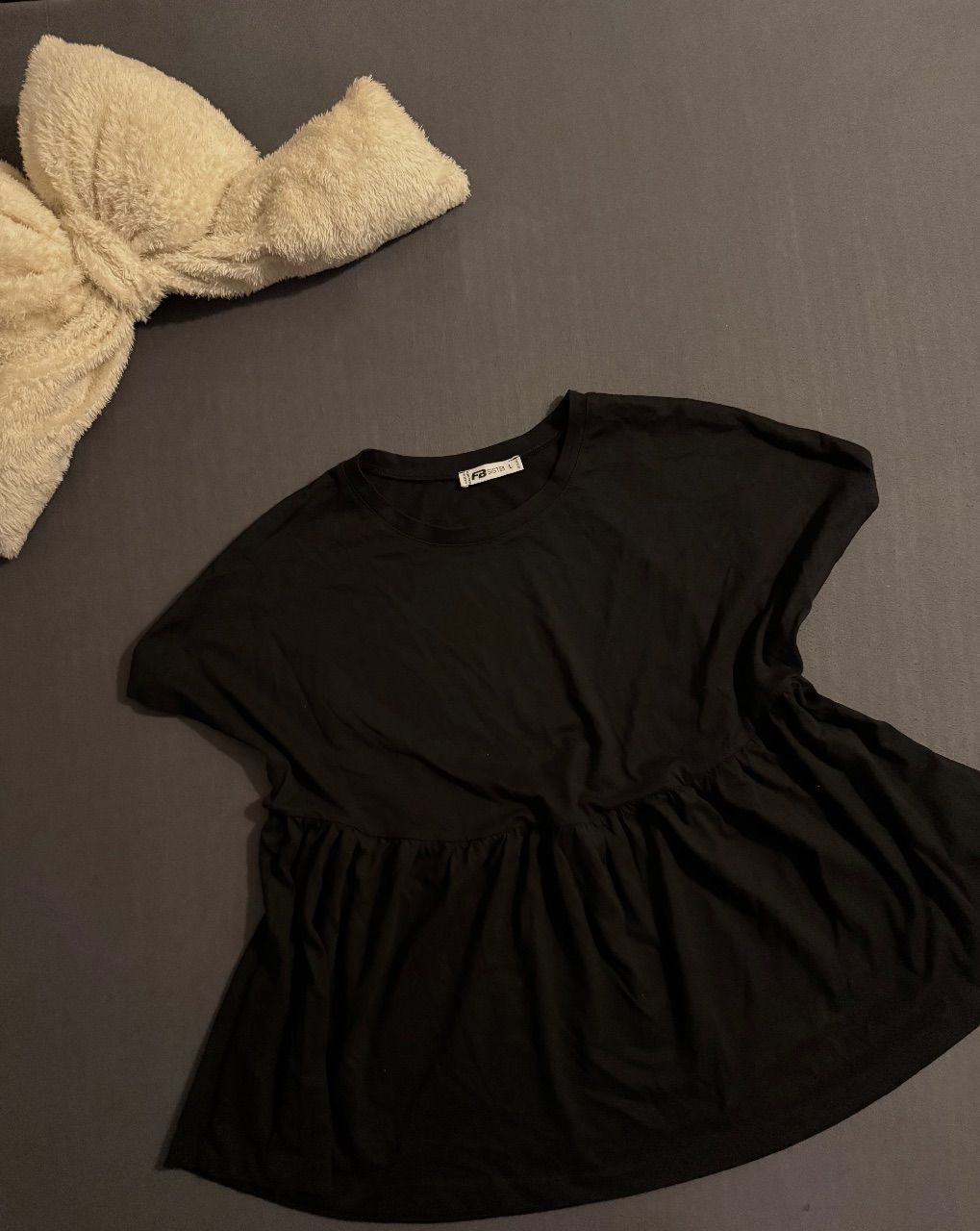 Newyorker  Süßes T-shirt in Schwarz Size L