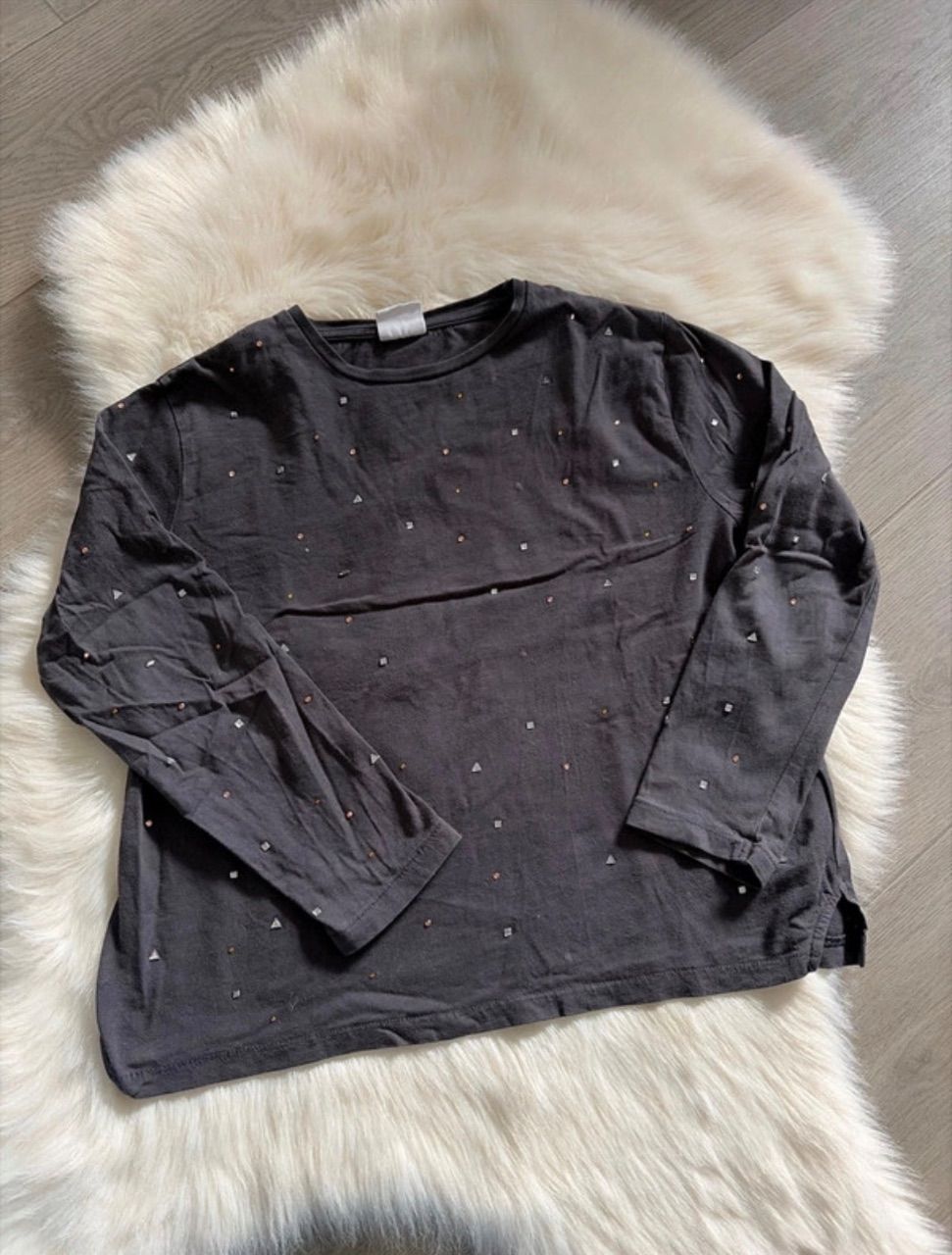 Zara Longsleeve Glitzersteine 128 Size 128