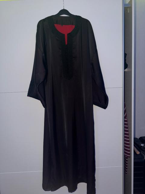 schwarzes marokkanisches kleid Size L