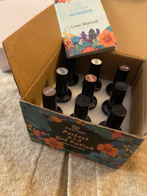 Neu Gellack Nagellack Uv Lack Box