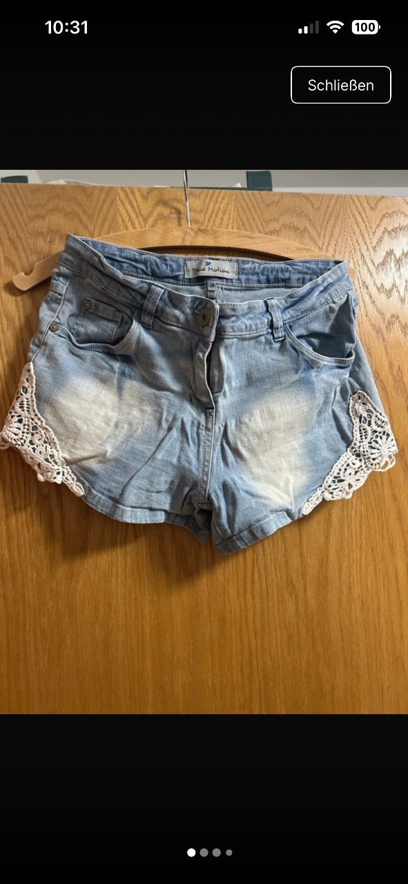 Blue Motion Süße Sommershorts Jeans  Size M