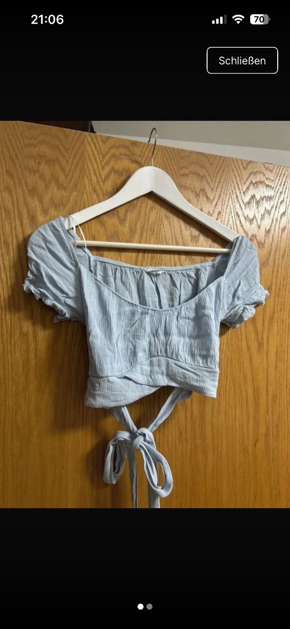 Terranova Crop Bluse  Size M