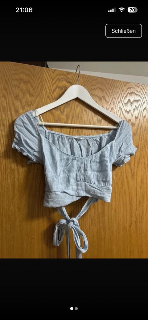 Terranova Crop Bluse Size M