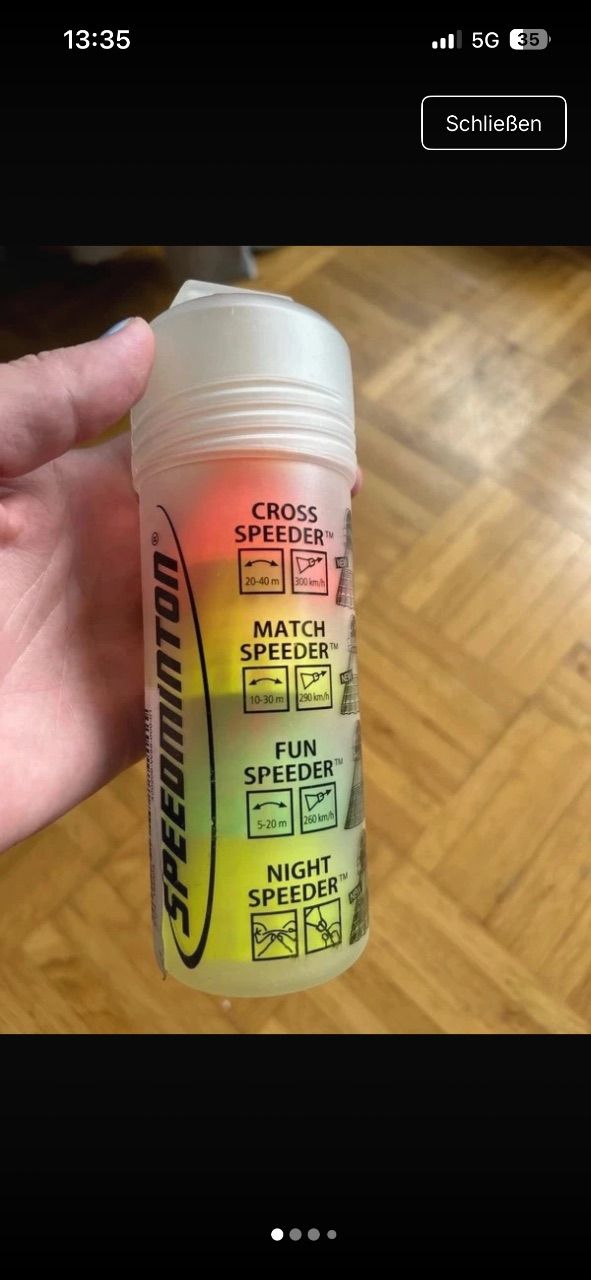 Speedminton Federbälle 