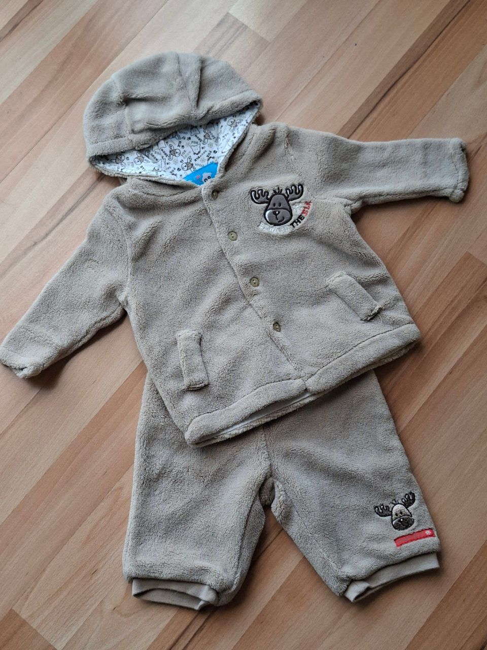 Topolino Kuscheliges Baby Set Jäckchen & Hose Topolino Gr. 62 Size 62