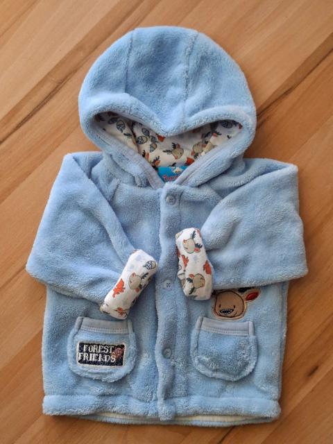 Topolino Topolino Baby Jäckchen mit Kapuze Gr. 62 Size 62