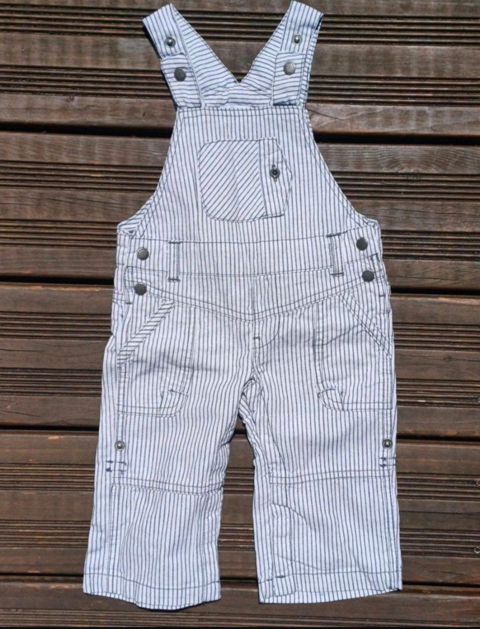 Latzhose lange Hose Gr. 74 vertbaudet
