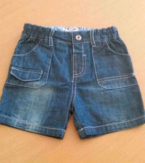 coole kurze Jeans Hose Mayoral Baby Gr. 68