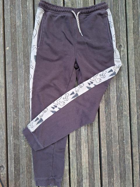 Jogginghose mit Waldtieren Gr. 146/152