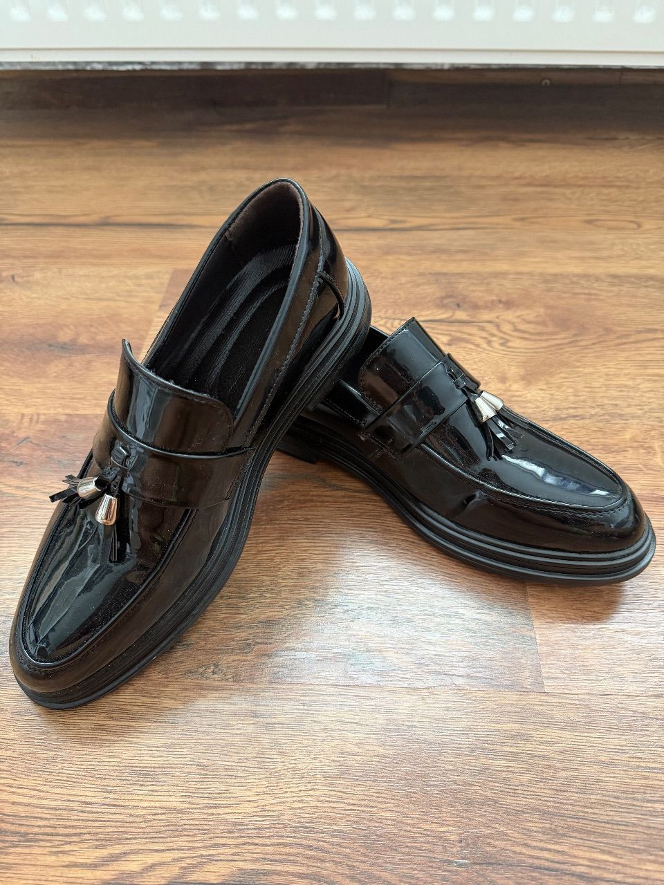 Ohne Marke Damen Loafer Schwarz Size 39