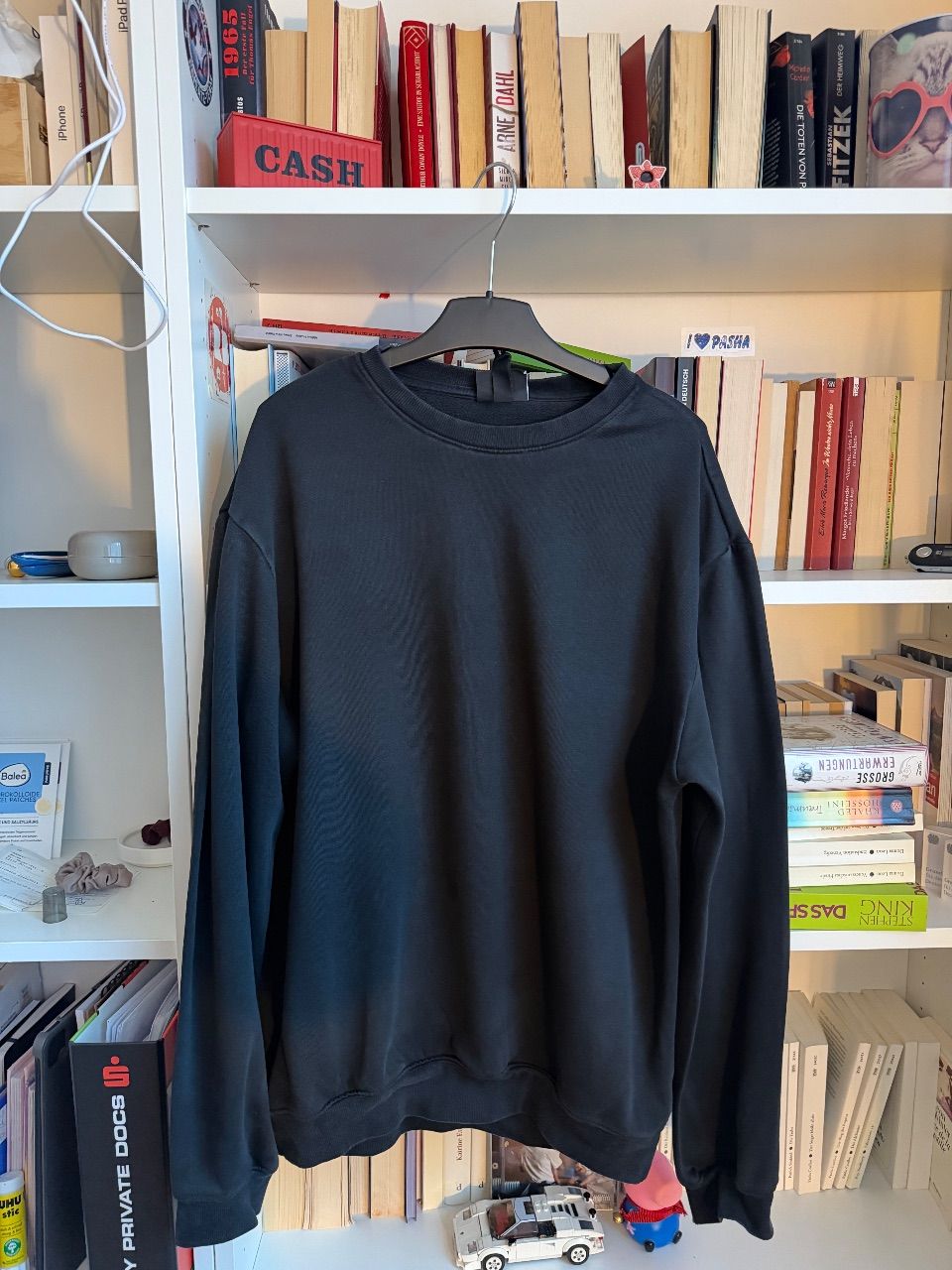 H&M H&M Relaxed Fit Pullover (Sweater) Schwarz Size S