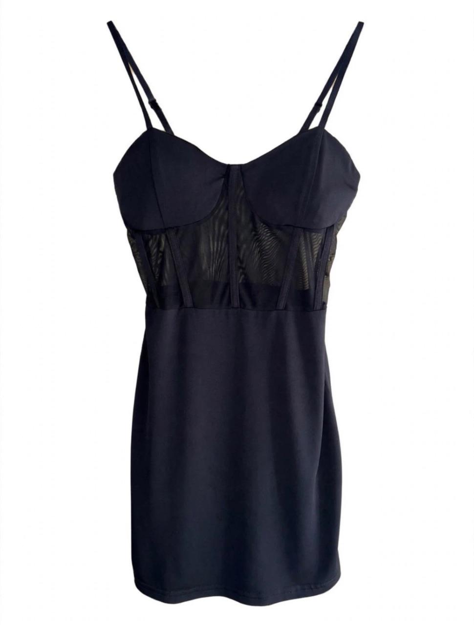 Shein Kleid XS Schwarz