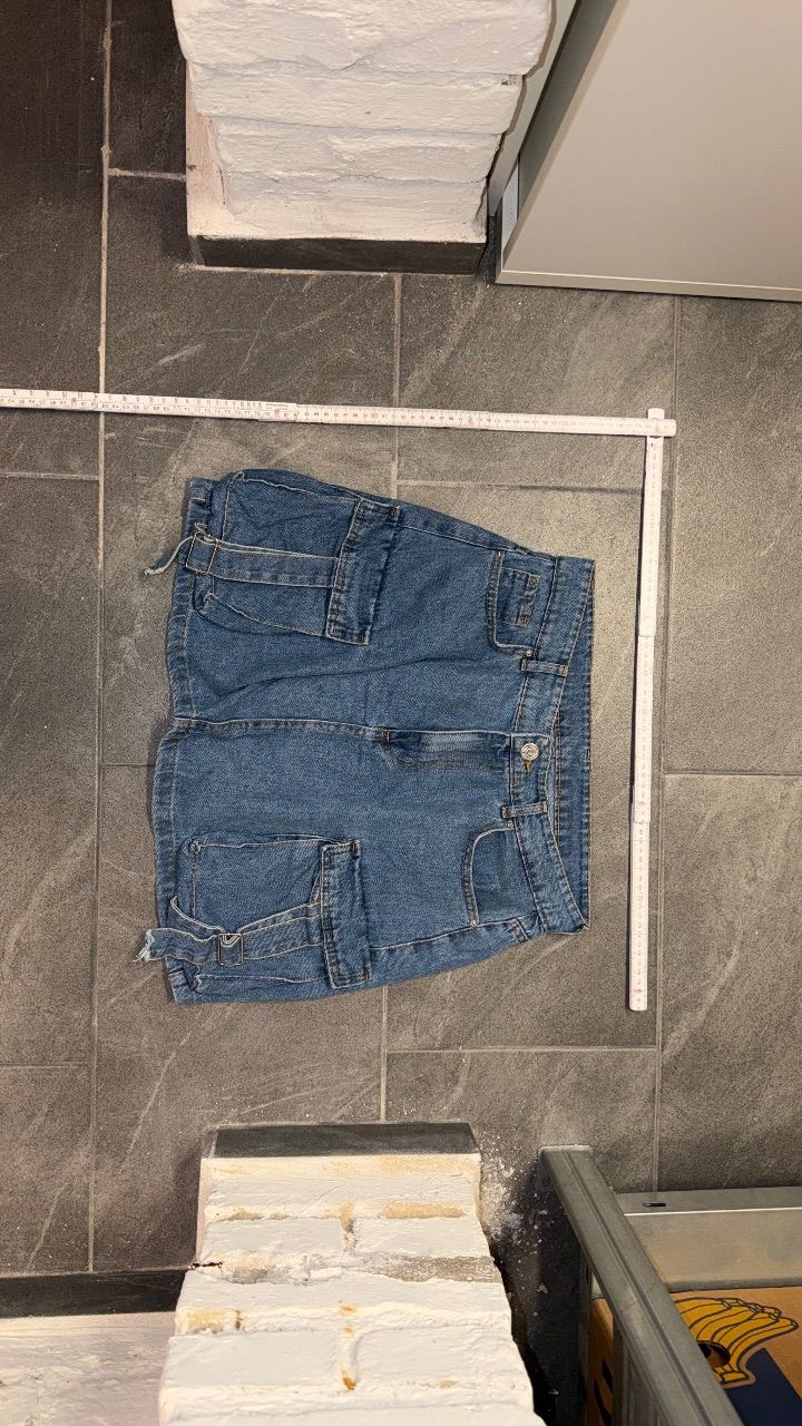 Shein Jeans Rock mit Taschen Größe 40