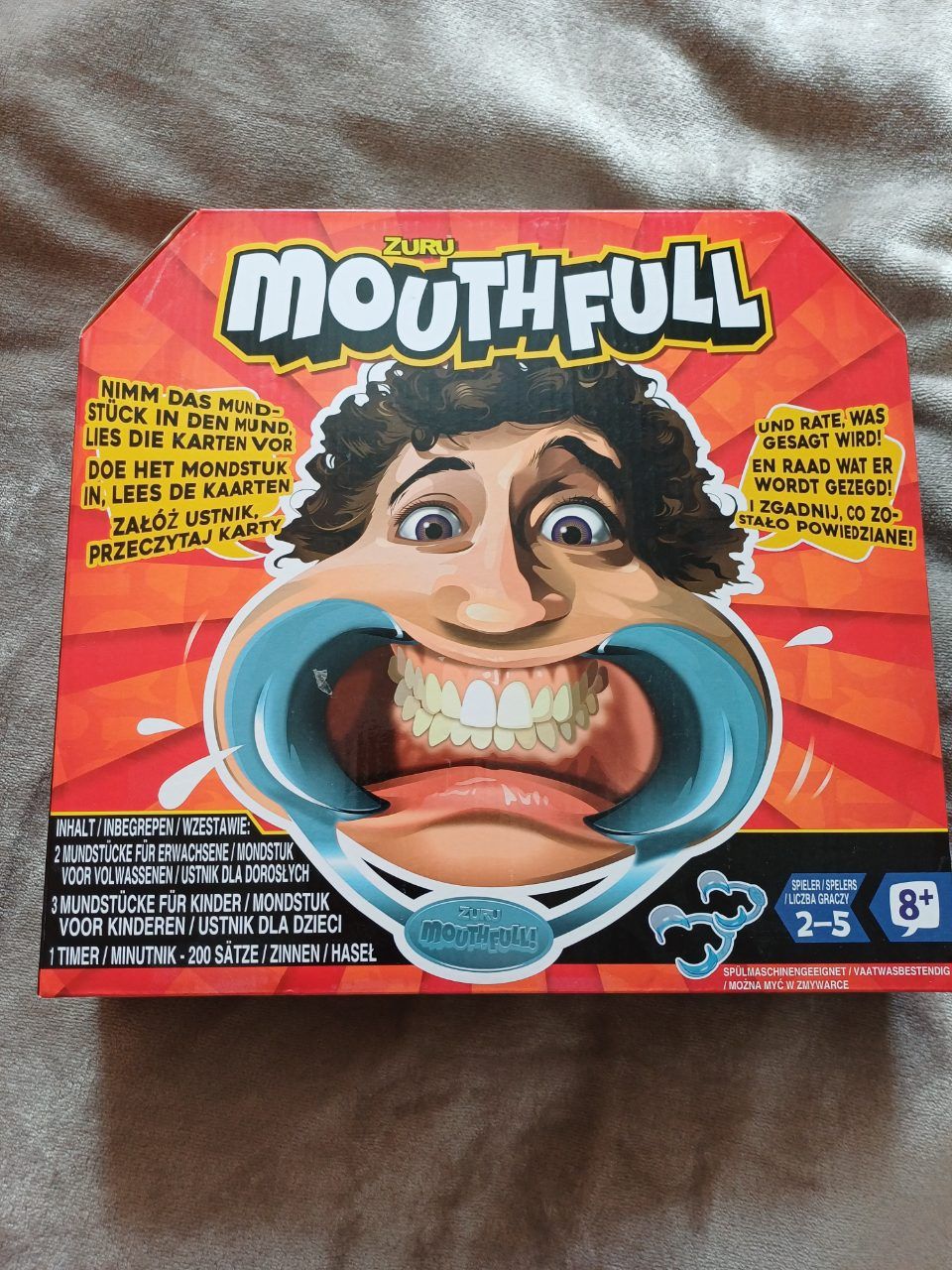 Zuru Mouthfull Partyspiel / Sprachspiel / Lachspiel ab 8 Jahre