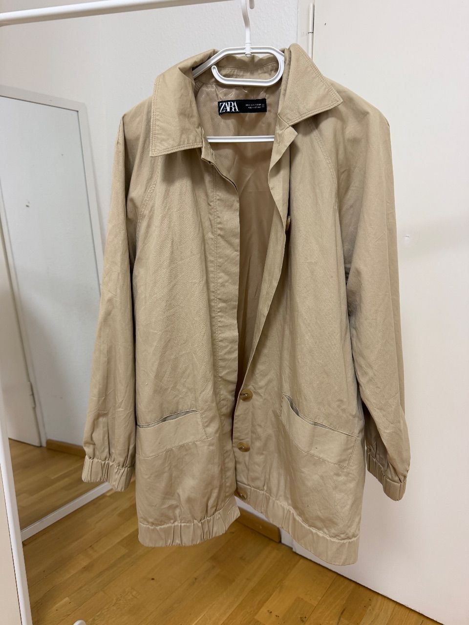 Zara Trenchcoat/Hemd mittellang 