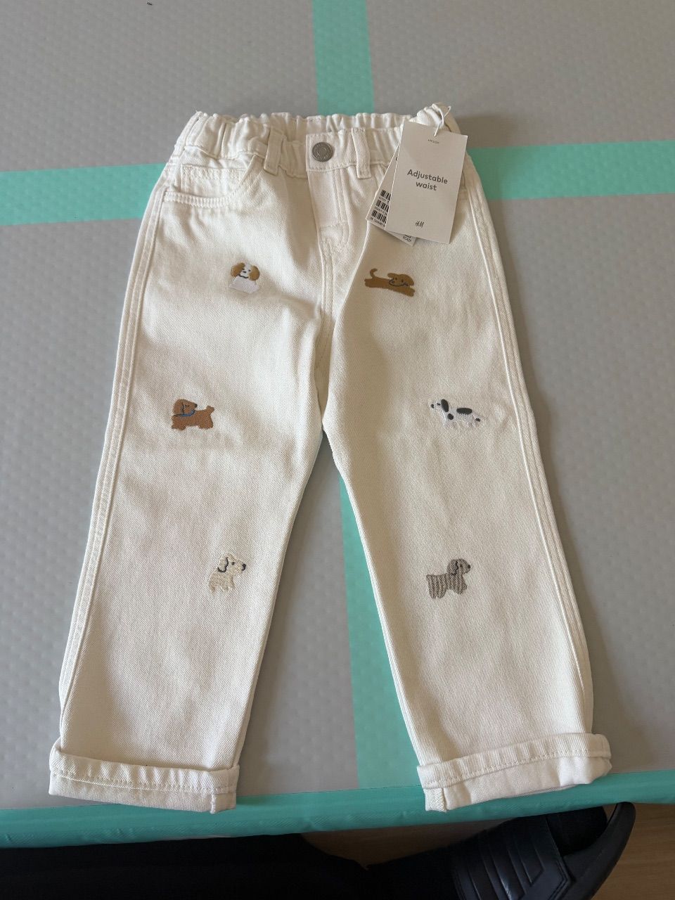 H&M Weiße Hose  Size 98