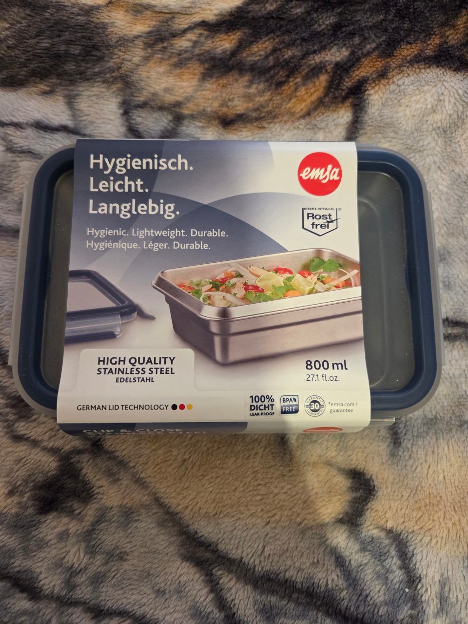 Edelstahl Frischhaltedose