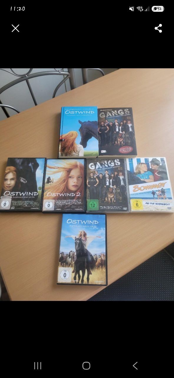 Kinder Dvd und Bücher 