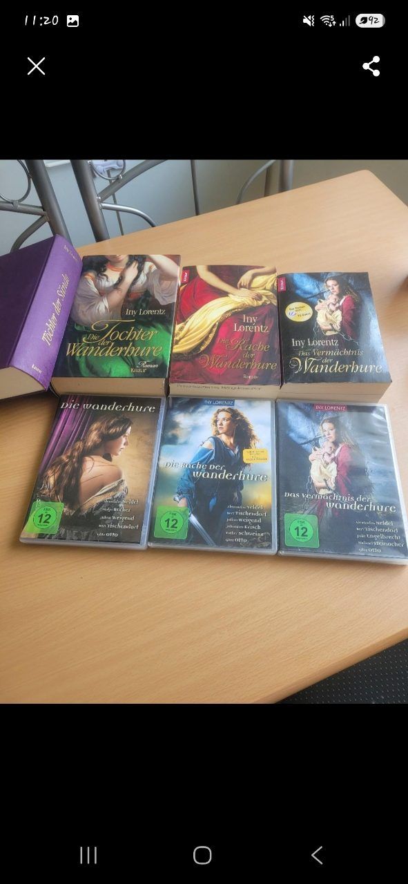 Dvd und Bücher 