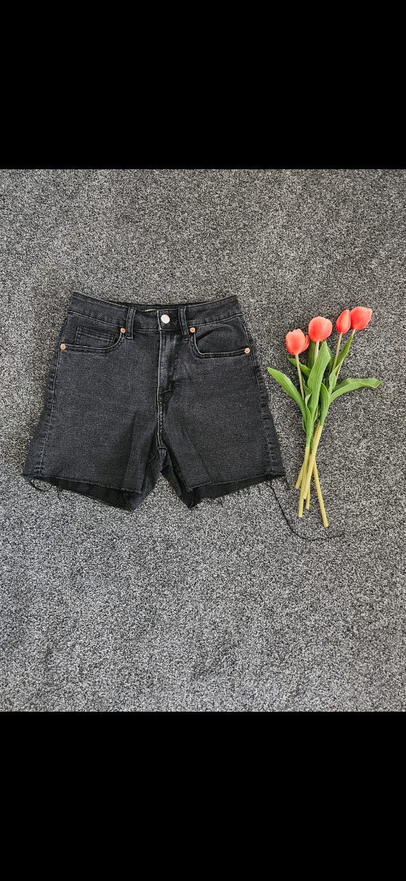H&M H&M High Waist Jeansshort Size XS
