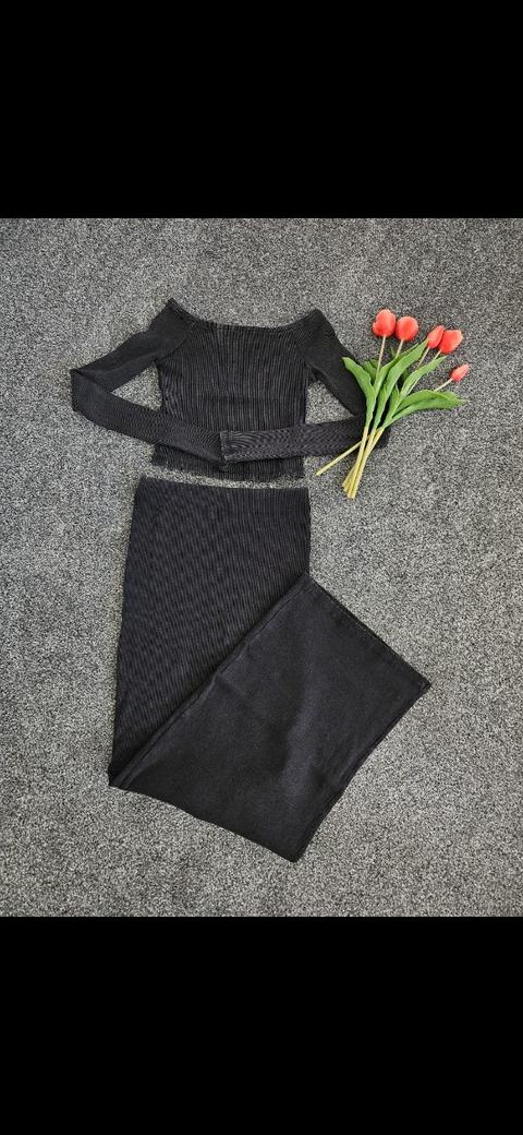 C&A C&A Maxirock und Langarmshirt Size XS
