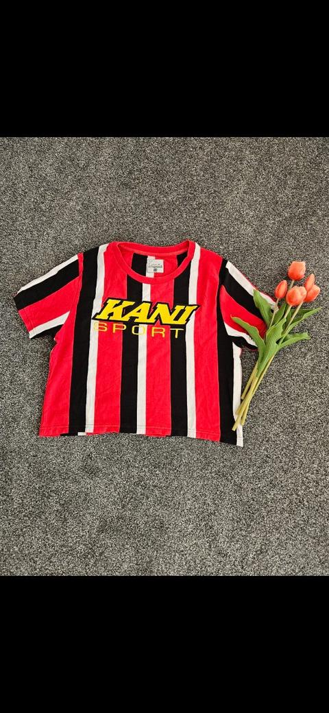 Karl Kani Karl Kani Bauchfreies T-shirt Size XS