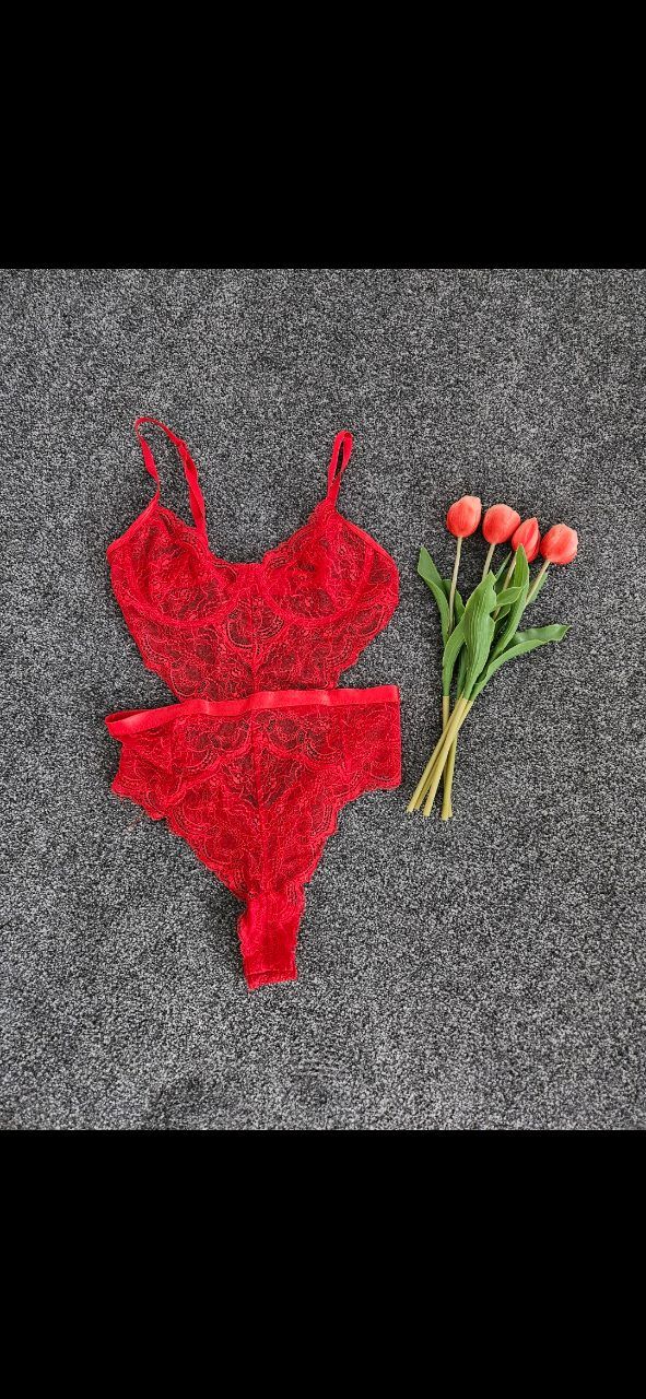 Shein Spitzen Body Unterwäsche 